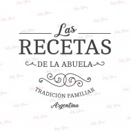 Sello Las Recetas LS C059