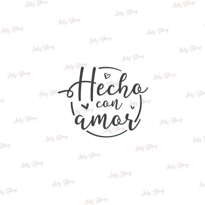 Sello Hecho con amor LS C714