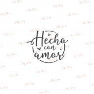 Sello Hecho con amor LS C714