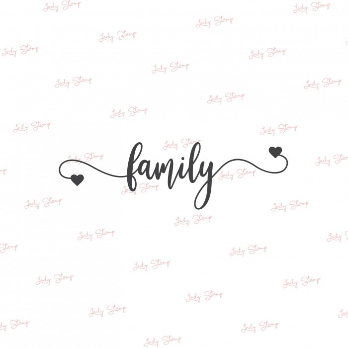 Sello Family corazon LS C777