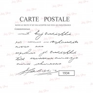 Sello Carte Postale LS V613