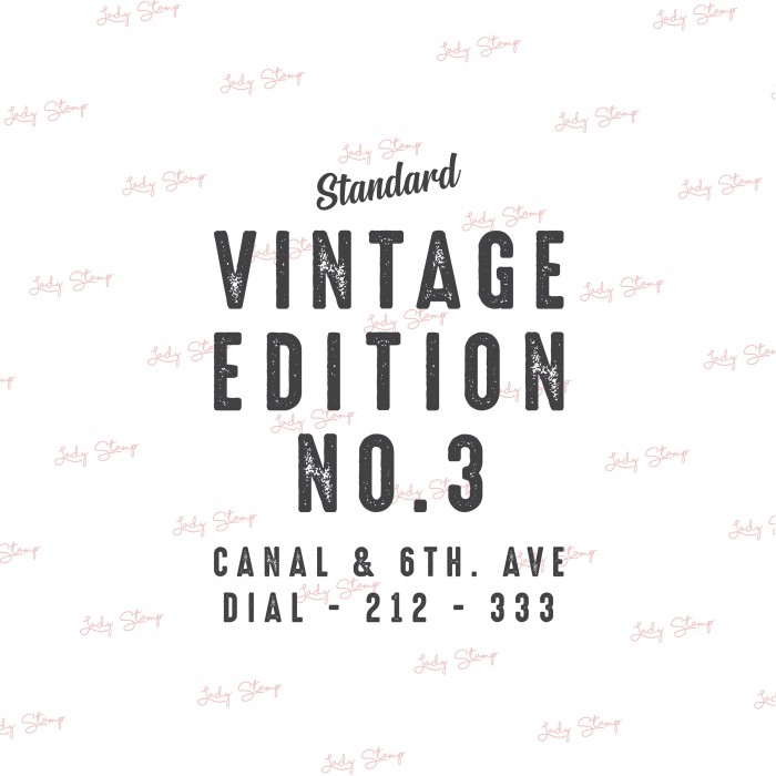 Sello Vintage Edition LS V637