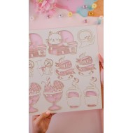 Chipboard CHOCOLATE 3 Shakers 30X 30 cm