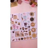 Recortables 6 papeles CHOCOLATE 30,5×30,5 cm Johanna Rivero