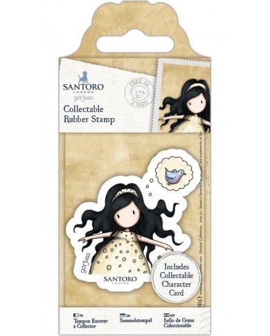 Sello Santoro's Gorjuss Rubber Stamp No.44 GO907143