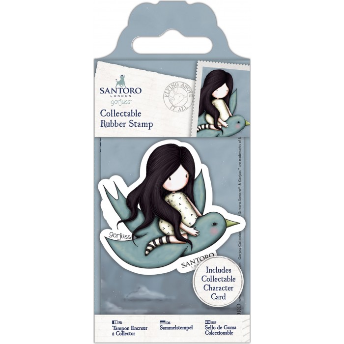 Sello Santoro's Gorjuss Rubber Stamp No.59