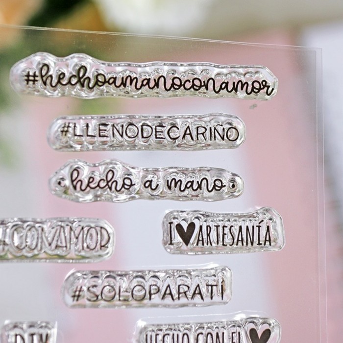 Set de sellos Hecho con Amor Aluacid ACSSE198