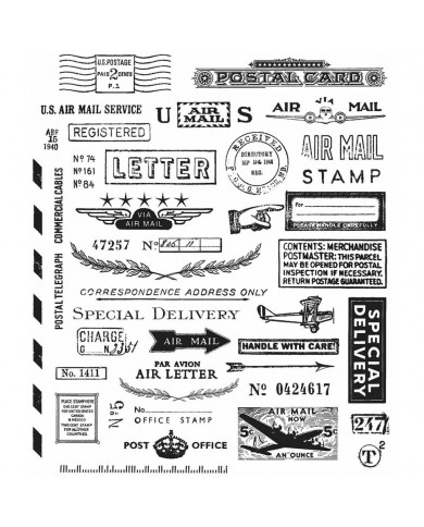 Tim Holtz  Cling Mount Stamps - CMS225