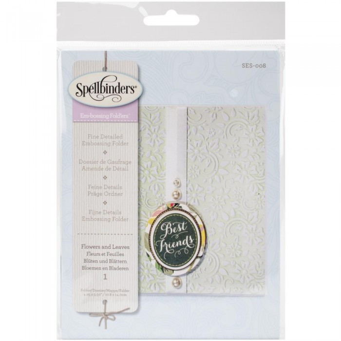 Carpeta de Embossing Spellbinders Embossing Folder Small SES008