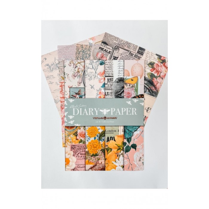 Découpage Paper A4-Collector Diary Col. II