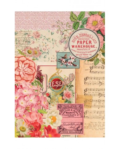 Découpage Paper A4-Collector Diary Col. II
