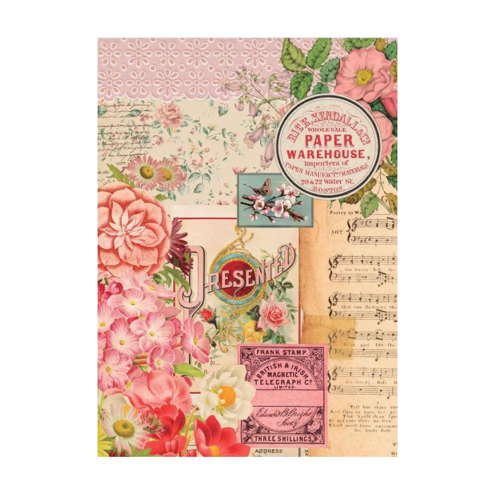 Découpage Paper A4-Collector Diary Col. II