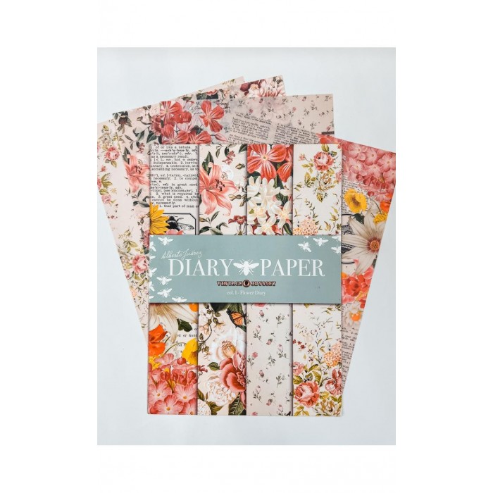 Découpage Paper A4-Collector Diary Col. I