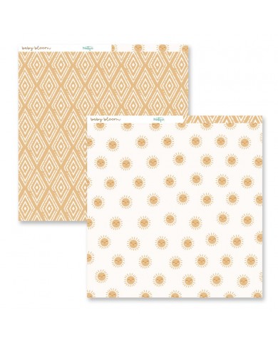Papeles 30x30 Baby Bloom Una Cara 24 papeles 12MT021001