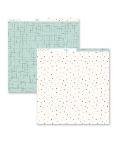 Papeles 30x30 Baby Bloom Una Cara 24 papeles 12MT021001
