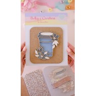 Base Álbum Vaso con Flores Shaker Johana Rivero