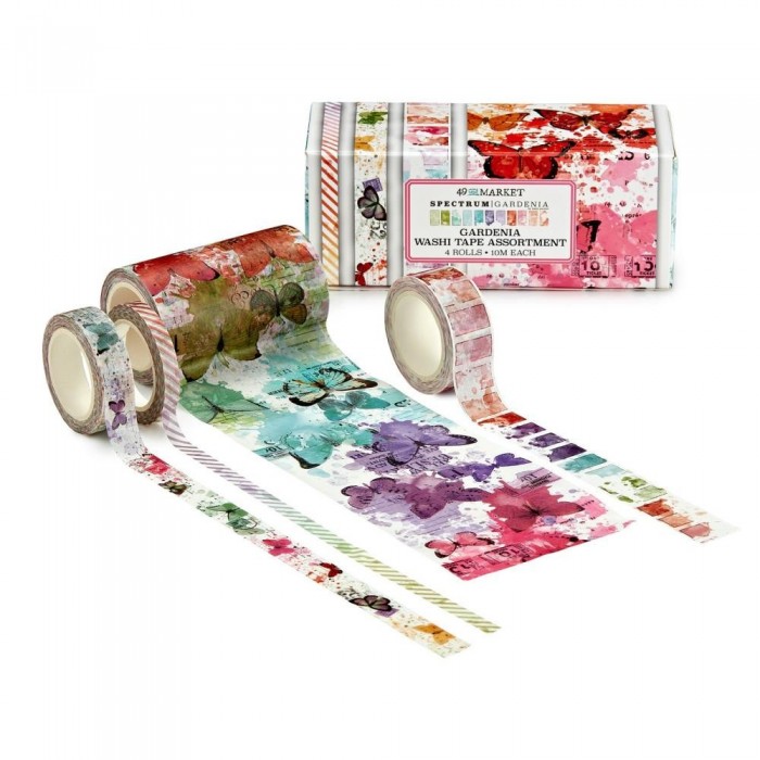 Cinta Washi  Vintage Artistry Everywhere 4 rollos SG41008