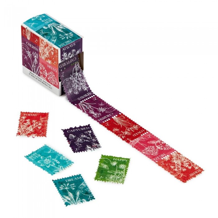 Cinta Washi 49 AND MARKET POSTAGE WASHI TAPE Spectrum Gardenia SG41022