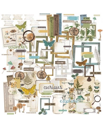 Recortables o Pre troquelados NS23206 Ephemera Bits 49andmarket