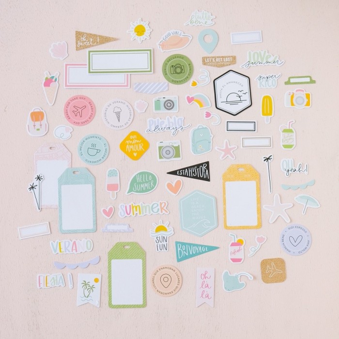 Die cuts Summer Days