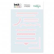 Troquel Back To Basics Mintopía Decoraciones by Pili Sallent