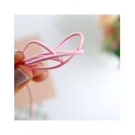 Goma elástica Rosa bebe, por metro