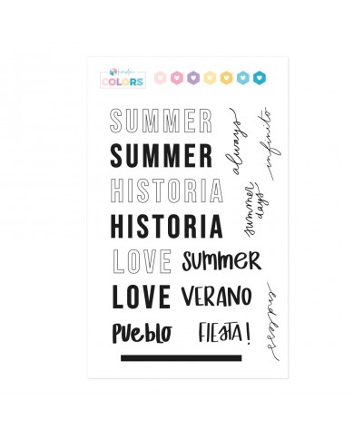 Sello Kimidori Colors Summer days