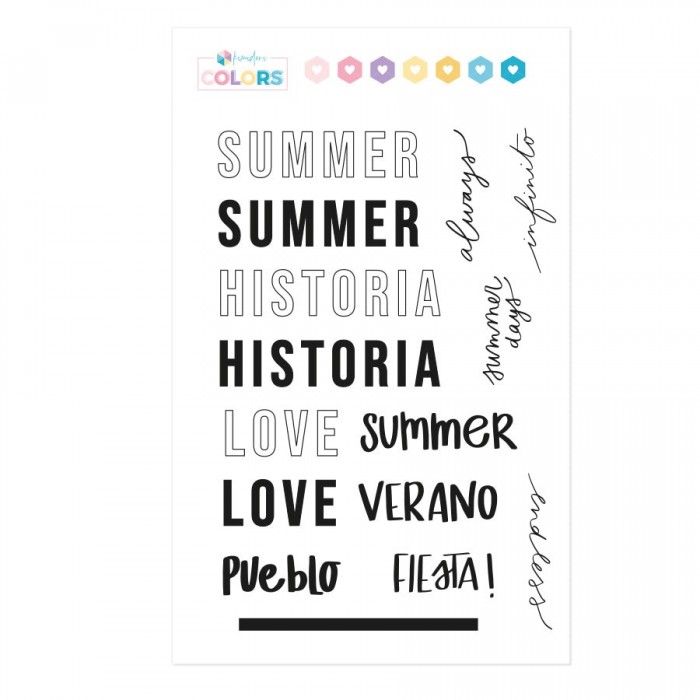 Sello Kimidori Colors Summer days
