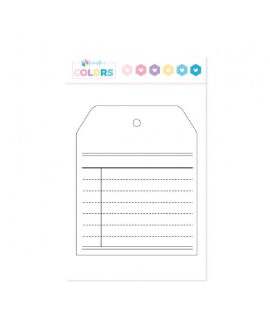 Sello Kimidori Colors Tag para tarjetas de PL