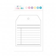 Sello Kimidori Colors Tag para tarjetas de PL