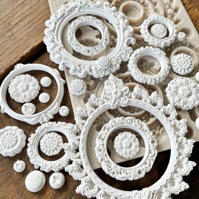 Moldes de Silicona 969523 Finnabair Decor Moulds 5"X8"