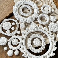 Moldes de Silicona 969523 Finnabair Decor Moulds 5"X8"