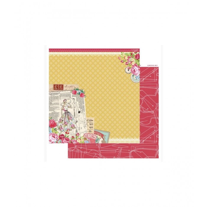 Pad Papel 12"X12" "SAVOIR FAIRE"