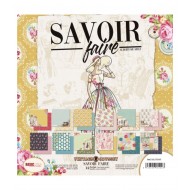 Pad Papel 12"X12" "SAVOIR FAIRE"