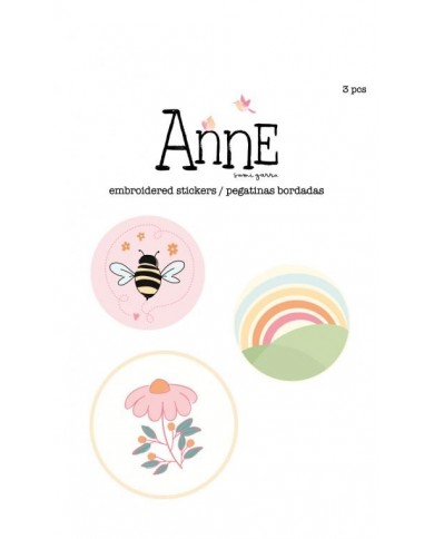 Pegatinas bordadas ANNE