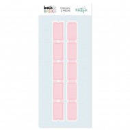 Troquel Back To Basics Mintopía Tira de tickets