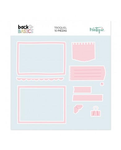 Troquel Back To Basics Mintopía En mi escritorio