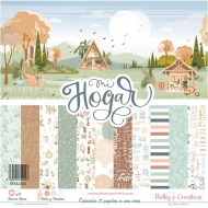 Colección 21 papeles una cara 12×12″ Colección MI Hogar Johanna Rivero