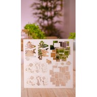 Chipboard 3 Shakers 30X 30 cm MI HOGAR Johanna Rivero