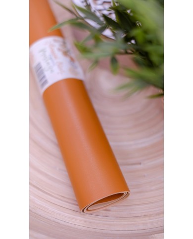 Ecopiel blin elástico terracota MI HOGAR Johanna Rivero