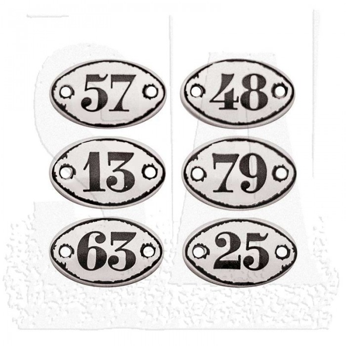 TH IDEAOLOGY MINI PLAQUETAS CON NUMEROS