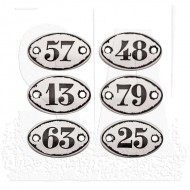 TH IDEAOLOGY MINI PLAQUETAS CON NUMEROS