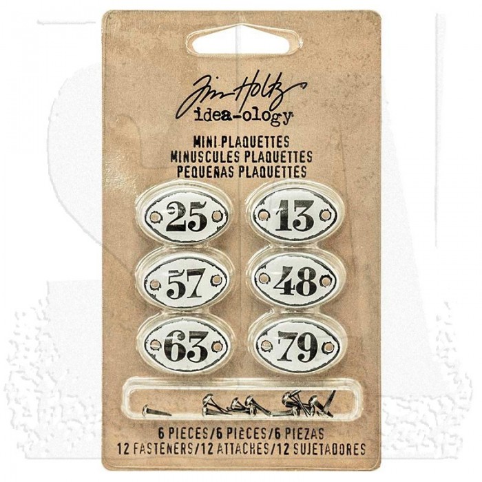 TH IDEAOLOGY MINI PLAQUETAS CON NUMEROS