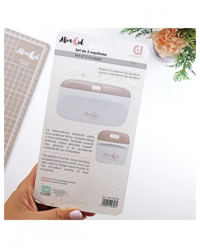 Set 2 espátulas para plotters y/o mix media Alúa Cid