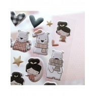 Pack de pegatinas puffy Aridad Aluacid