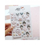 Pack de pegatinas puffy Aridad Aluacid
