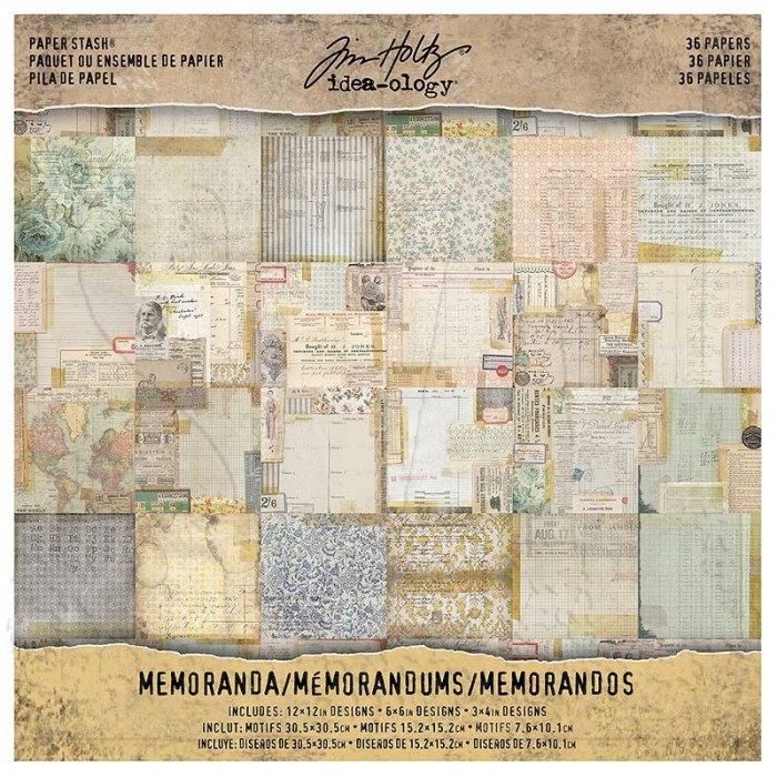 BLOCK DE PAPELES TIM HOLTZ  idea-ology - MEMORANDO