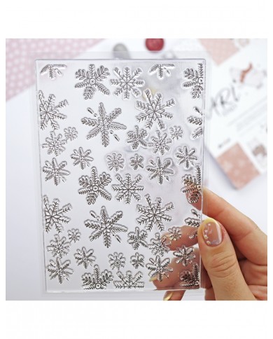 Sello de fondo Copos Aridad  Aluacid