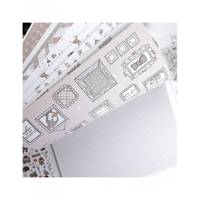 Pad de 36 papeles My Home de Mamen Montero