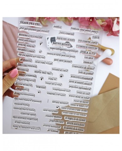 Set de sellos Érase una vez  Aluacid